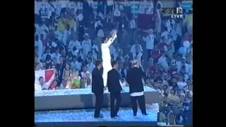 Sakis Rouvas Athens 2004-closing ceremony