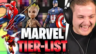 😱🥵Wer ist der BESTE SUPERHELD?! - MARVEL Edition | Meine Tier-List  | Trymacs Stream Highlights