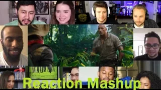 JUMANJI  WELCOME TO THE JUNGLE   Official Trailer REACTION MASHUP