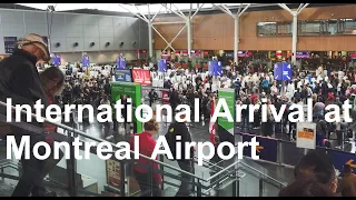 International Arrival at Montreal Airport | YUL Airport