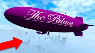 I went into PASSIVE MODE while EVERYONE was on my BLIMP! *HILARIOUS!* | GTA 5 THUG LIFE #275