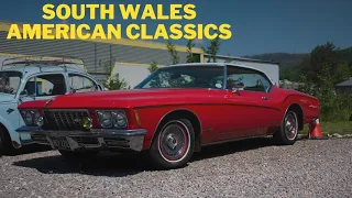 I can't belive all these Classic American Cars are in South Wales!