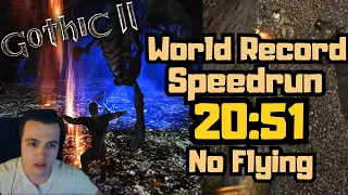 REKORD ŚWIATA | Gothic 2 Any% No Flying 20:51 | MĘCZENNIK 😨