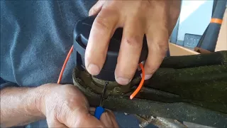 How to Replace a Head of an Echo Weed Wacker Trick