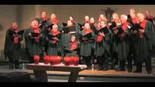 The Wild Wood Carol - John Rutter -- sung by the Stairwell Carollers