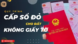 Quy Trình Cấp Sổ Đỏ Cho Đất Không Giấy Tờ, Không Vi Phạm Luật Đất Đai | Đình Hiếu