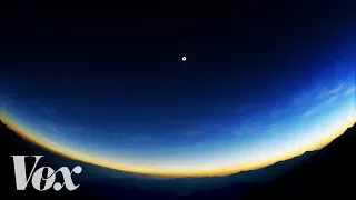 A mountaintop view of the total solar eclipse