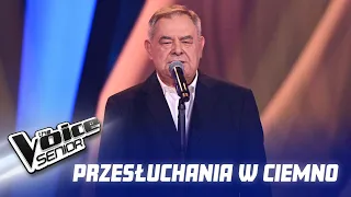 Wojciech Trojanowski | „Czy Te Oczy Mogą Kłamać" | Przesłuchania w ciemno | The Voice Senior 4