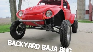 Baja Bug, Backyard build, Cover of Hot VW Magazine 11-2014