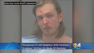 ‘Kill ‘Em With Kindness’: Florida Man Stabs Neighbor With Machete Named ‘Kindness’, Say Police