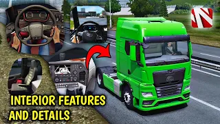 🚚Interior Features And Details In Truckers Of Europe 3 By Wanda Software 🏕 | Truck Gameplay