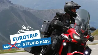 EUROTRIP on Africa Twin /EP-9/ ... riding the STELVIO PASS and crossing into SWITZERLAND