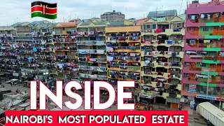 Inside the MOST DENSELY POPULATED ESTATE IN NAIROBI KENYA.