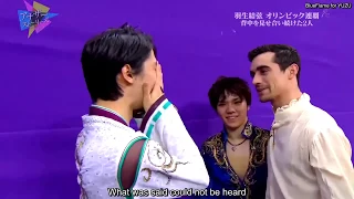 [ENG SUB] Javi talks about the Olympic hug with Yuzuru Hanyu