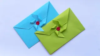 Chorki Envelopes | Learn How To Make Paper Flower Envelope | як зробити легкі конверти з паперу