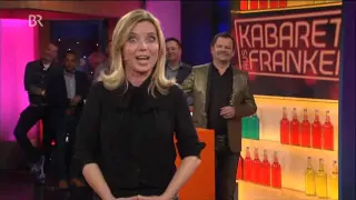 Simone Solga bei “Kabarett aus Franken“ (03.12.15)