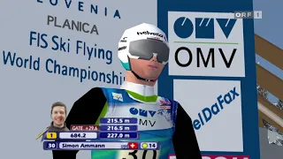 Prawdziwe skoki w DSJ4 #6: Simon Ammann - Planica 2010 - 236,5 m