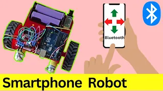 How to make Mobile Bluetooth controlled robot car | HC-05 | Arduino project