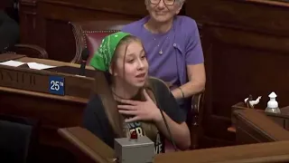 Twelve-year-old decries abortion ban in West Virginia