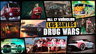 GTA V Online Drug Wars DLC New Released & Unreleased vehicle & everything else