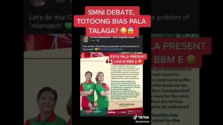 SMNI HINDI BIASED? #BBM2022 Sass Sasot Bongbong Marcos Debate