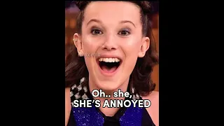 Millie Bobby Brown once said part 2 || #milliebobbybrown #shorts