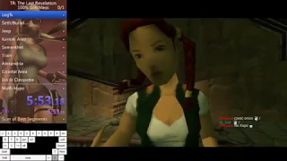 Tomb Raider 4 Glitchless 100% Speedrun 5:54:19 (RTA)