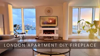 how I made a Fireplace in my modern London flat