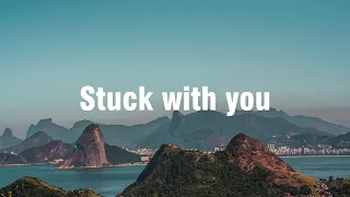 Ariana Grande ft Justin Bieber - Stuck With U (Lyrics Lagu & Terjemahan)