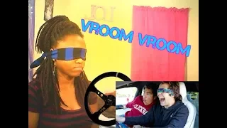 David Dobrik | DRIVING MY TESLA WHILE BLINDFOLDED!! *Reaction*