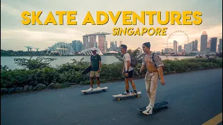 Exploring Singapore on a LONGBOARD | SKATE ADVENTURES