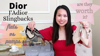 Dior J'Adior Slingback review | Worth the Money? | Flats vs Heels