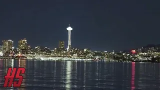 Santa Flying at Mach 12 Drops Presents Over Seattle | HollywoodScotty VFX