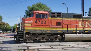3/5/21 Railfanning in Santa Fe Springs, CA ft. BNSF 1063, BNSF 4723 on point and trio of EMDX units!