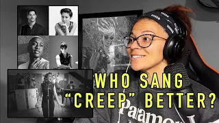 WHO SANG CREEP BETTER?? - Postmodern Jukebox ft. Haley Reinhart - Creep | Reaction