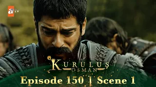 Kurulus Osman Urdu | Season 2 Episode 150 Scene 1 | Bamsi Sahab ke aakhiri alfaaz