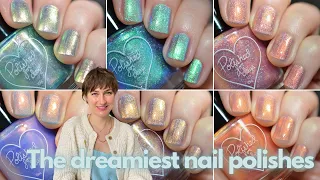 Polished for Days Cloud 9 Collection Nail Polish Swatches | Ethereal Shimmers, Ghostly Holo + More!