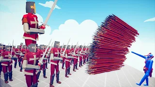 350+ Spear vs 90+ Every GOD Army | Totally Accurate Battle Simulator