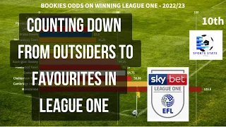 BOOKIES ODDS FOR LEAGUE ONE - 2022/23