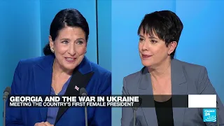 Georgia and the war in Ukraine: Meeting the nation's first female president • FRANCE 24 English