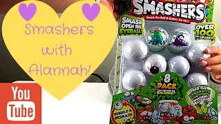 Smashers Toy Unboxing with Alannah