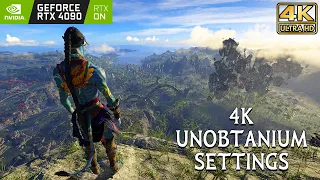 AVATAR: Frontiers of Pandora (PC) UNOBTANIUM Settings 4K Gameplay | RTX 4090 ✔