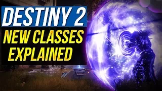 DESTINY 2 NEW SUBCLASSES and ABILITIES Explained - Sentinel, Arcstrider, Dawnblade