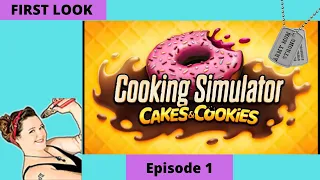 Cooking Simulator Cakes & Cookies DLC Gameplay, "I swear i CAN bake IRL"