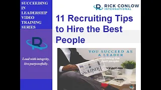 11 Recruiting Tips to Hire the Best People-Management Training