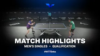 Sun Chia Hung  vs Mohammad Hosseini  | WTT Star Contender Doha 2021 | MS | Qual