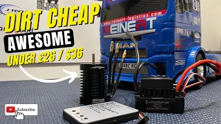 Very Cheap Brushless Motor And ESC For RC  Cars And Trucks | £26 Dirt Cheap But Awesome