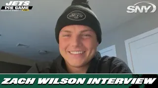 Zach Wilson on how Jets' struggles will become success, pro career so far | Jets Pre Game Live | SNY