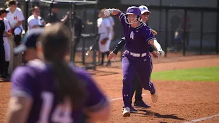 Softball - Wildcats' Offense Explodes in 12-1 Run-Rule Victory vs. Maryland (4/13/24)