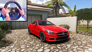 Mercedes SLK 55 AMG - Forza horizon 5 - Xbox series s gameplay